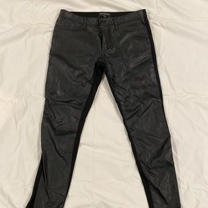 BANANA REPUBLIC Faux Leather Skinny Pants Size 8